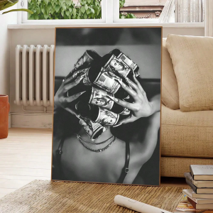 Đen Trắng Hiện Đại Trừu Tượng In Canvas Thời Trang Nghệ Thuật Treo Tường Tranh Hợp Thời Trang Không Đóng Khung Trang Trí Nhà Thích Hợp Cho Ký Túc Xá