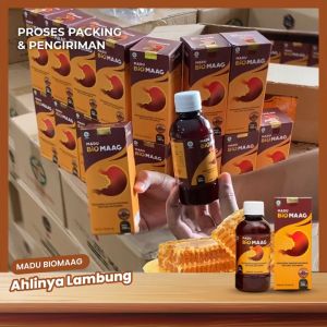 Biosfera Madu Lambung Herbal Maag Kronis Obat Asam Lambung GERD Mual