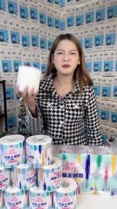 Giấy Vệ Sinh 3-Lớp Caitong Cầu Vồng Nội Địa Trung 10+2 Gói Đa Năng Siêu Mềm Siêu Mịn