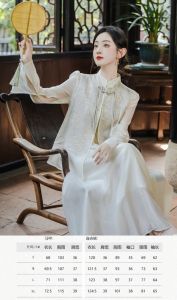 New Chinese Style High Sensation Set Womens Spring New Retro National Trend Jacket Overlap Wear Improved Cheongsam Dress Early Spring