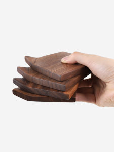 Thảm Cốc Bằng Gỗ Sáng Tạo Góc Gấp Gỗ Anh Đào Đen Chống Bỏng Thảm Cốc Bằng Gỗ Sồi Thảm Cốc Bằng Gỗ Thảm Cốc Bằng Gỗ