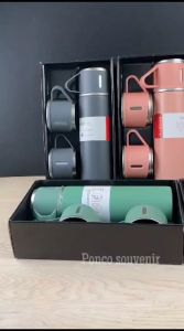 Termos Sultan Vacuum Flask Set 500 ML Polos Dan Motif