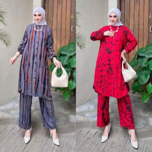 Setelan Tunik One Set Twill Bg Collection
