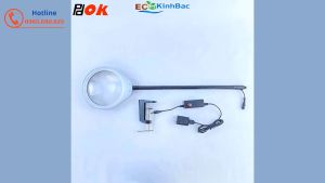 Kính lúp để bàn điều chỉnh ánh sáng 72led PD-032C. Độ phóng đại 5x thấu kính quang học