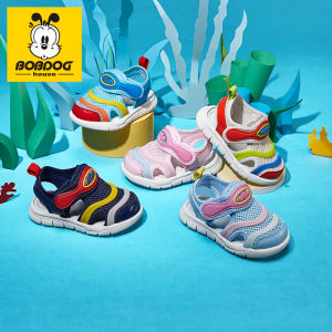Bobdog Childrens Shoes Summer Big Sale Childrens Sandals Baby Shoes Boys and Girls Childrens Coolname Sneaker Velcro Beach Shoes