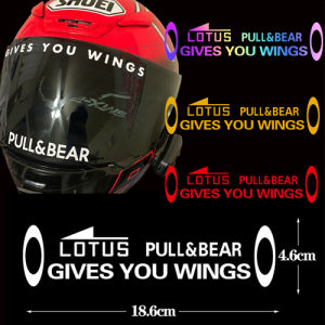 Motorcycle Helmet X Stickers Gives You Wings PULL BEAR Vinyl Waterproof Decals