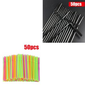 50-150Pcs Colorful Drinking Straws rietjes Bar Milk Tea Party Wedding Kitchen Home Accessories Beverage Straw Wholesale