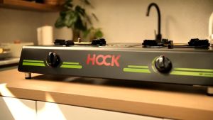 KOMPOR GAS HOCK HP-200EG Kompor Gas 2 Tungku Si Api Biru STENLIES STEEL