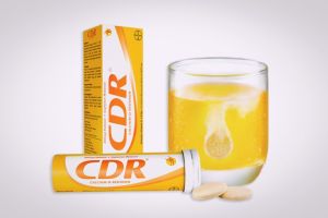 CDR REDOXON Efferscent Suplemen Kesehatan Kalsium Rasa Jeruk Multi Vitamin 10 Tablet
