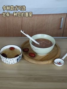 ช้อนด้ามยาว ช้อน เซรามิกลายเพ้นท์มือสไตล์ญี่ปุ่น ใช้สำหรับตักข้าวและขนม