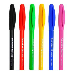 Schneider Electric | Practice Pen for Students Colorful Shaft EF Nib