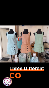 Luna Corduroy Coordinates top sleeveless and skort with working front pocket Clothes Comfortable Outfit