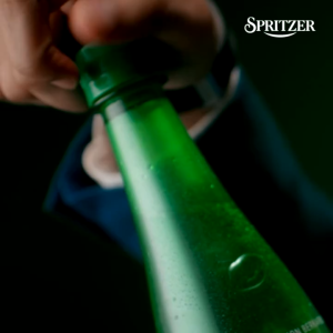 SPRITZER Lemon Flavour Sparkling Water 400ml