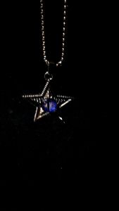 KALUNG TITANIUM ROLLO SILVER LIONTIN STAR CAT EYES UNISEK PRIA WANITA ANTI KARAT TIDAK LUNTUR-CJR TITANIUM