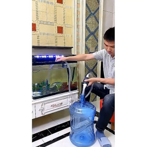 High-Quality Fuel Pump Universal Manual Fuel Siphon Pump Portable Liquid Trasfer Kit With Large Rubber Primer Bulb Long PVC Hose Integrated Control Valve For Gas Oil Diesel Etc. | Liquid Transfer Kit With Large Rubber Primer Bulb Long PVC Hose