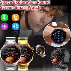 Space Exploration Round Screen Smart Watch LED Smart Bluetooth Sports Heart Watch Waterproof Smartwatch