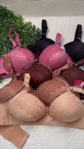 3pcs Paket Hemat BH Bra Tanpa Kawat Busa Standar Cup Jumbo SIze 36 38 40 42 44 46