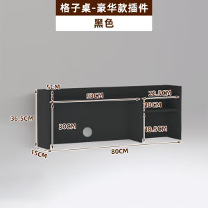 Modern Minimalist Iron Bedside Computer Desk Dormitory Upper Bed Hanging Study Table Student Dormitory Lazy Desk Bed Computer Desk