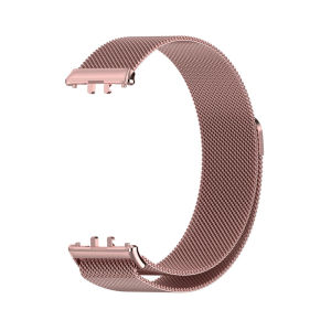 Stainless Steel For Samsung Galaxy Fit 3 Band With TPU Case Screen Protector Soft Shell Replacement Milanese Magnetic Loop Band