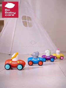 FANTASY T MALL Bc Babycare Kocara Push & Go Car Toy With Music Safe Materials Round Edge Smooth Glide Sound And Light Toy and games for baby push and pull toys