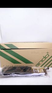 FIURI - Ando - FUGO 38-43 HITAM PUTIH - Sepatu Kets Pria - Sepatu Sneakers Pria - Sepatu Olahraga Sport Pria - Sepatu Casual Kanvas - Sepatu Jogging Lari Fitness Gym Senam Pria - Sepatu Anak Laki-Laki Cowok - Sepatu Sekolah Bertali SD SMP SMA