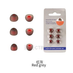 Wireless Bluetooth Earphone Silicone Replacement Ear Tips Anti-slip Simple Style Soft Shell Protective Caps for TOZO T6