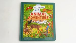 Animal Adventure Lift The Flap Educational Book To Learn Fun Facts For Kids