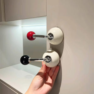 New Strong Load Bearing Suction Cup Hook No Punching Bathroom Wardrobe Clothes Hat Rack Traceless Adhesive Hook for Dormitory Living Room Bedroom Kitchen