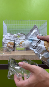 ทรายอาบน้ำหนูแฮมสเตอร์ สูตรธรรมชาติ 100% ทรายอาบน้ำ ทรายหนู