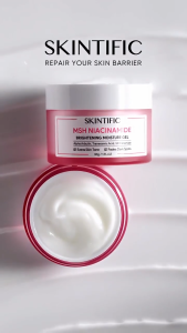 SKINTIFIC - MSH Niacinamide Brightening Moisturizing Gel 30g | Skin Brightening Cream Dark Spot Brightening Cream Face Moisturizer