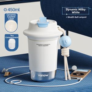 Vanow | High Aesthetics Portable Insulated Mug Ceramic Lining