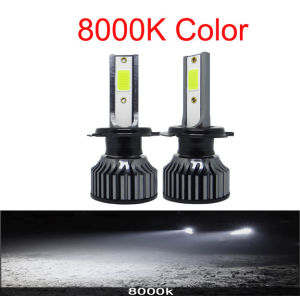 2Pcs LED Car Headlight 20000LM 4500K 6000K 8000K 3000K Lemon HB4 9005 9006 H3 H1 H7 H4 H11 9012 Bulb Led Lamp Auto Fog Lights