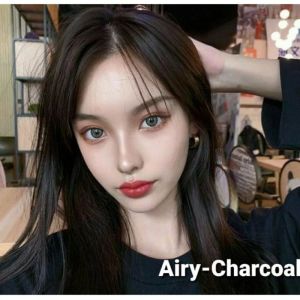 Softlens Elcoco Airy Dia.15mm Normal & Minus ( -0.50 s/d -10.00 ) Charcoal Beige Nude Olive