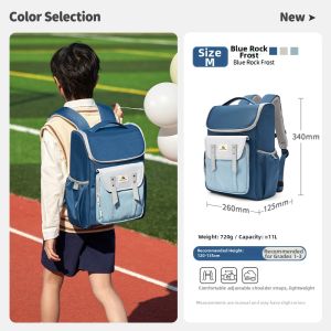 Mr.ace Homme Kids | Ultra-light Weight-reducing Large-capacity School Backpack