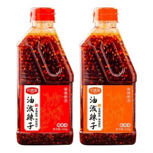 Sichuan Peppercorn Oil Drizzled Hot Sauce Cold Skin Salad Dipping Sauce Home Use Fragrant Spicy Hot Sauce from Inner Mongolia