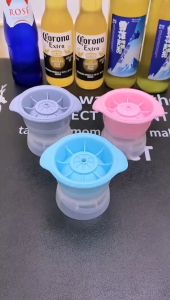 2PCS Single Round Silicone Ice Sphere Mold – Effortless Ice Making for Every Occasion