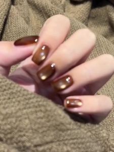 MISS SHAKA | WS 2026 Autumn Hot-selling Brown Cat Eye Nail Gel Polish Semi Permanent Nail Art Soaking UV LED Nail Salon DIY Nail Salon Gel