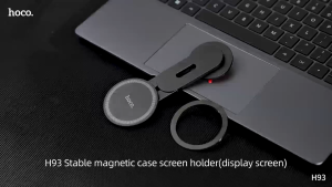 HOCO H93 ที่ยึดมือถือ แบบแม่เหล็ก สำหรับติดจอในรถ หรือ หลังจอแล็ปท็อป หมุนได้ 360 องศา