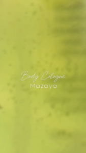 MAZAYA WATER BODY COLOGNE 50 ML / parfum