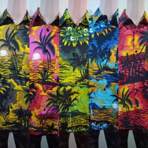 kemeja Baju surfing pantai modern model Rayong aneka corak dan warna