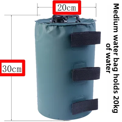 Outdoor Tent Foldable Parking Stall Weighted Windproof Car Advertising Canopy Heavy Base Water Bucket Seat Portable Stand