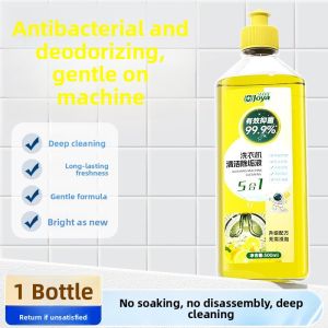 MONLEYTA | Powerful Cleaner Disinfectant For Washing Machine Automatic Drum Deep Stain Removal Slot Gadget Liquid Normal Size 10g