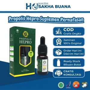 Propolis Hepro Suplemen Herbal Meredakan Pernafasan - Propolis Hepro Herbal Mengatasi TBC