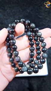 Collection Grade Natural Colorful Obsidian Bracelet