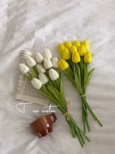 TULIP Artificial Fake Flower Bunga Bouquet Wedding Kahwin Pelamin Gubahan Home Rumah Hantaran Decoration Decor Hiasan