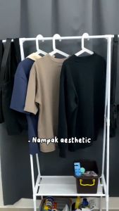 No Trace Hanger Nordic Color Plastic Clothes Hanger Baju Penggantung Dewasa 衣架 clothes hanger rack