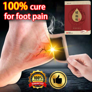 Say goodbye to heel pain in 3 days Heel pain relief patch 12pcs Sakit tumit kaki plantar fasciitis Ankle Pain Bone Spurs Fasciitis Muscle Ache foot pain 足跟痛贴片