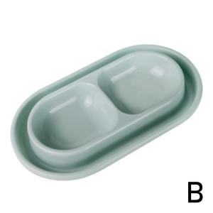 Pet Feeding Double Bowls Plastic Anti Ants Food Water Feeder For Dogs Cats Puppy Automatic Dog Feeder Dispenser Karate for Ants