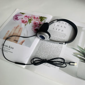 Wired Headphones Y2K Dopamine Style Small Headset Type-C round Hole Retro Design for Photography Hot Girl Music Playback