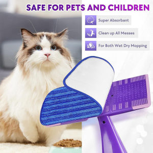 Rapid water absorption Mop Replacement Cloth mop pad Microfiber Applicable scenes Detachable